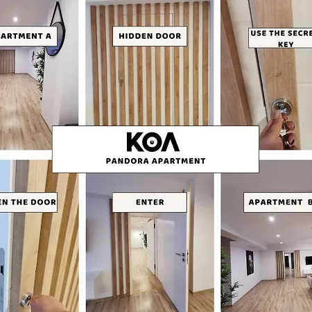Koa - Pandora Apartment With Hidden Door * Brasov